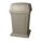 POUBELLE,45 GAL,BEIGE,PLASTIQUE