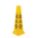 SAFETY CONE,YELLOW,HDPE,36 IN H