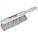 BENCH BRUSH, SOFT, POLYESTER BRISTLE, 5 IN HANDLE L, 8 IN BRUSH L, WHITE