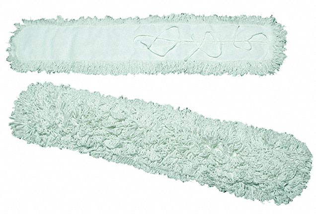 DUST MOP,WHITE,ACRYLIC/NYLON/RAYON/PET