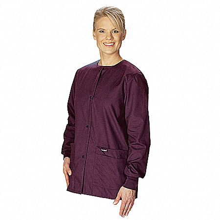 Warm up Jacket, 3XL, Wine, Womens