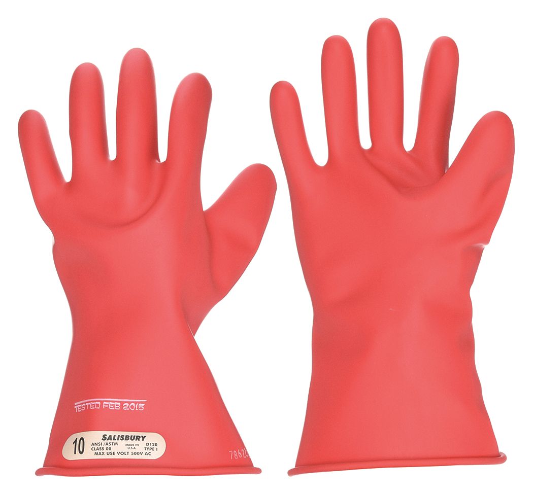 Safety Electrician Glove Black Red Work Gloves Insulating Gloves Electrical