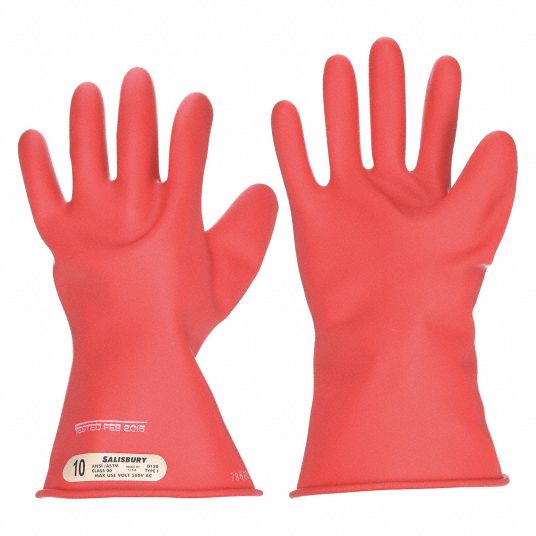 Insulating Gloves, Reusable Waterproof Gloves Low Voltage 500V