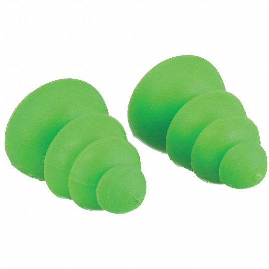 MOLDEX, Flanged, 25 dB NRR, Ear Plugs 3NHD56490 Grainger