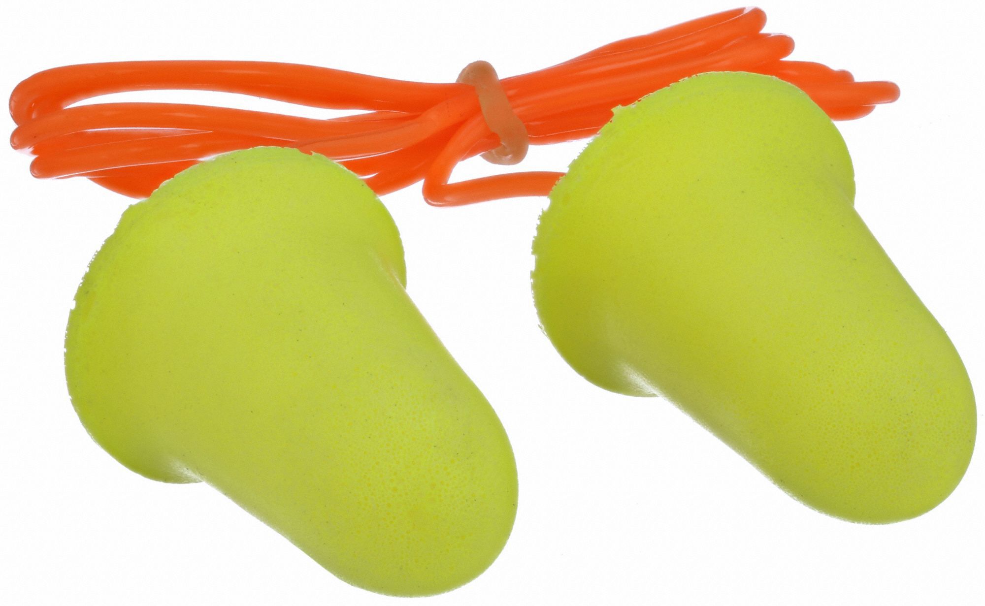 3M Bell Ear Plugs, 33 dB Noise Reduction Rating NRR, Corded, M, Yellow, PK 100 3NHF23121274