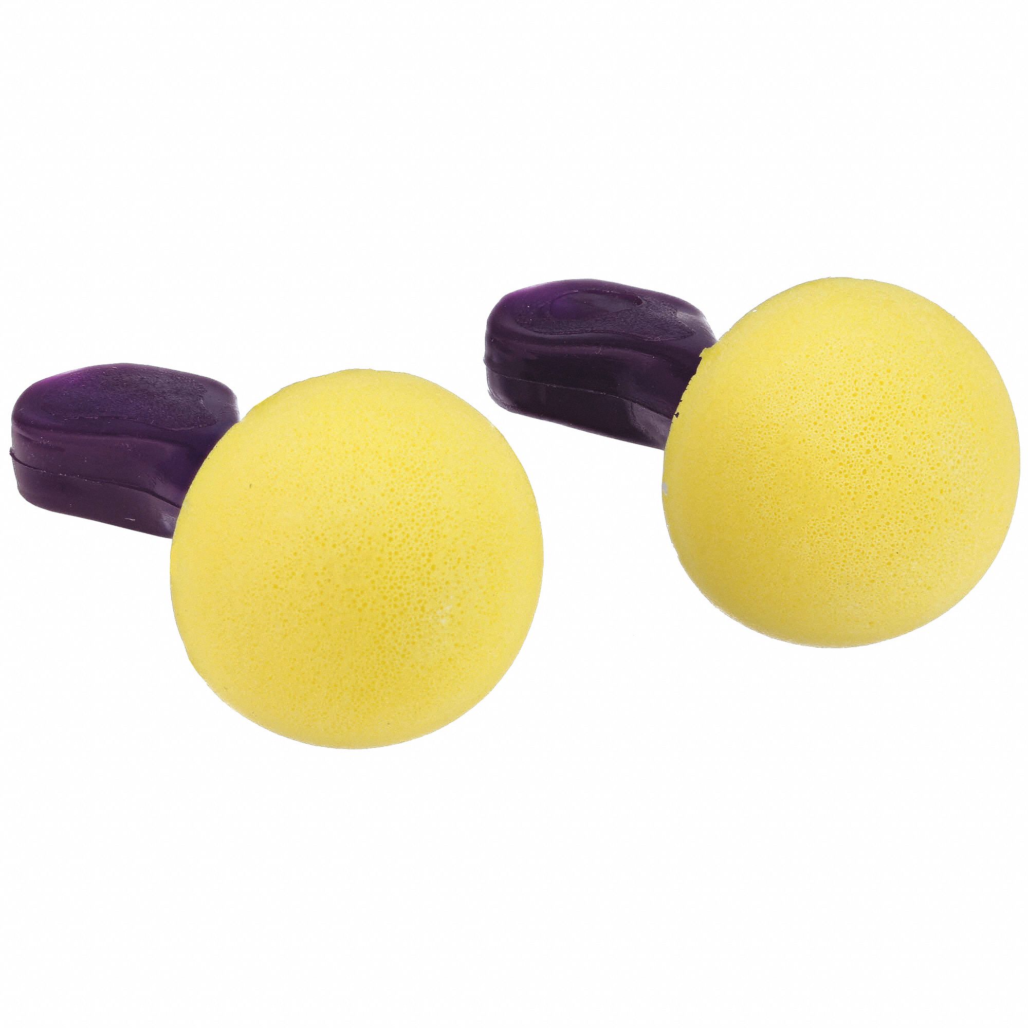 BOUCHONS D'OREILLE, RÉUTILISABLES, MOUSSE/TP, MOYEN, CAPSULE, 25 DB, SANS FIL, À ENFONCER, CSA, 100 PR