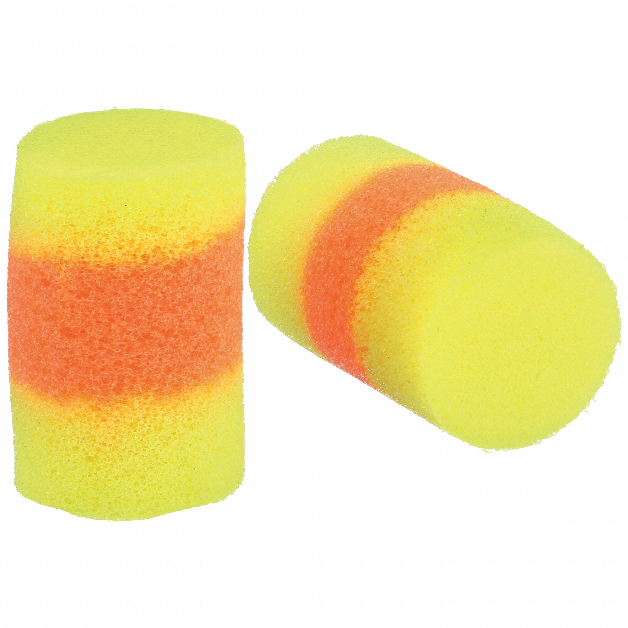 3m Cylinder Ear Plugs, 33dB Noise Reduction Rating NRR, Uncorded, L