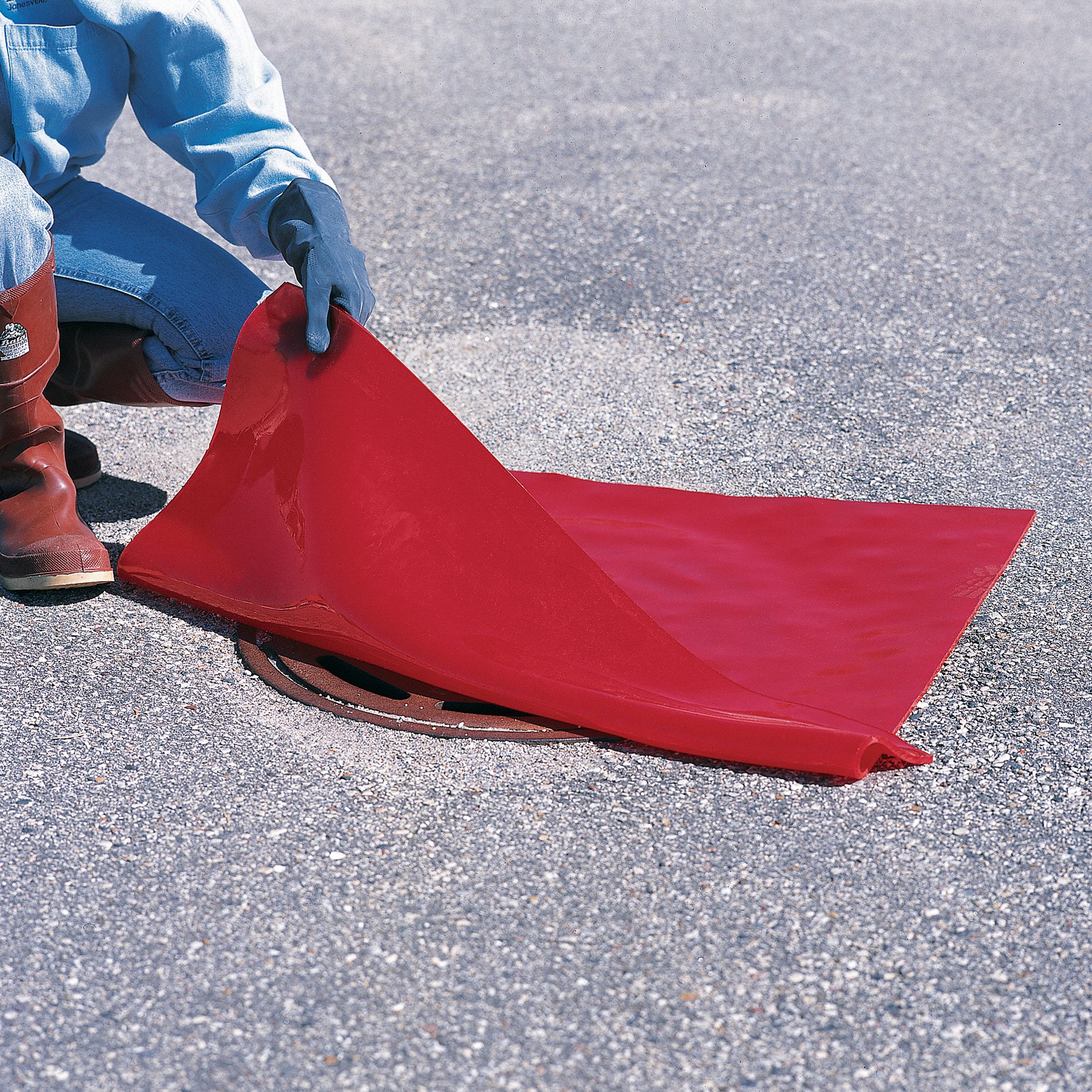 DRAIN PROTECTOR Drain Seal, Polyurethane, Red 3NJF6PSI20AR Grainger