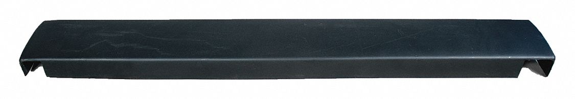 SPILL TRAY CONNECTOR, 44 X 6 X 8 IN, BLACK, POLYETHYLENE, FOR 2370, 2371, 2372