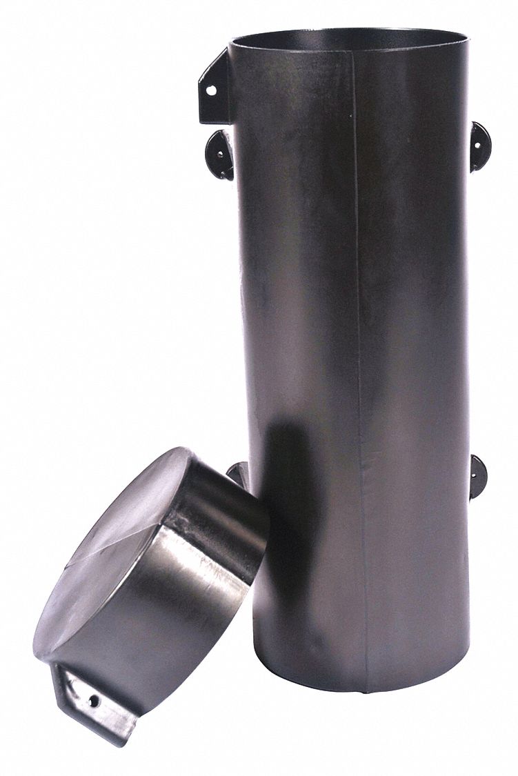 ECONOMY POP-UP POOL CONTAINER, 28&frac14; X 13 X 10&frac34; IN, POLYETHYLENE, BLACK