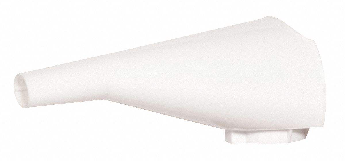 3NJZ2 - Funnel 9In.X1In. White