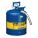 TYPE II SAFETY CAN, 5 GAL, BLUE, GALVANIZED STEEL, 17½ IN H, 11¾ IN OD, FOR KEROSENE