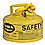 Type I Safety Can,1 gal.,Yellow,8In H
