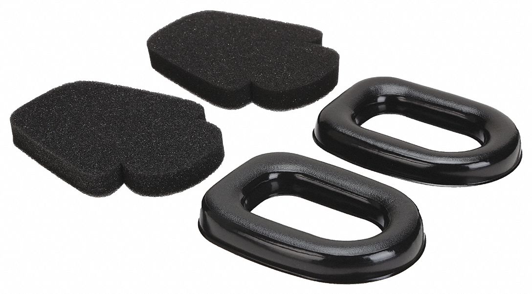 EARMUFF HYGIENE KIT, BLK,GRY, FOAM/VINYL, 26DB, FOR T1/T1H/T1F, DIELECTRIC