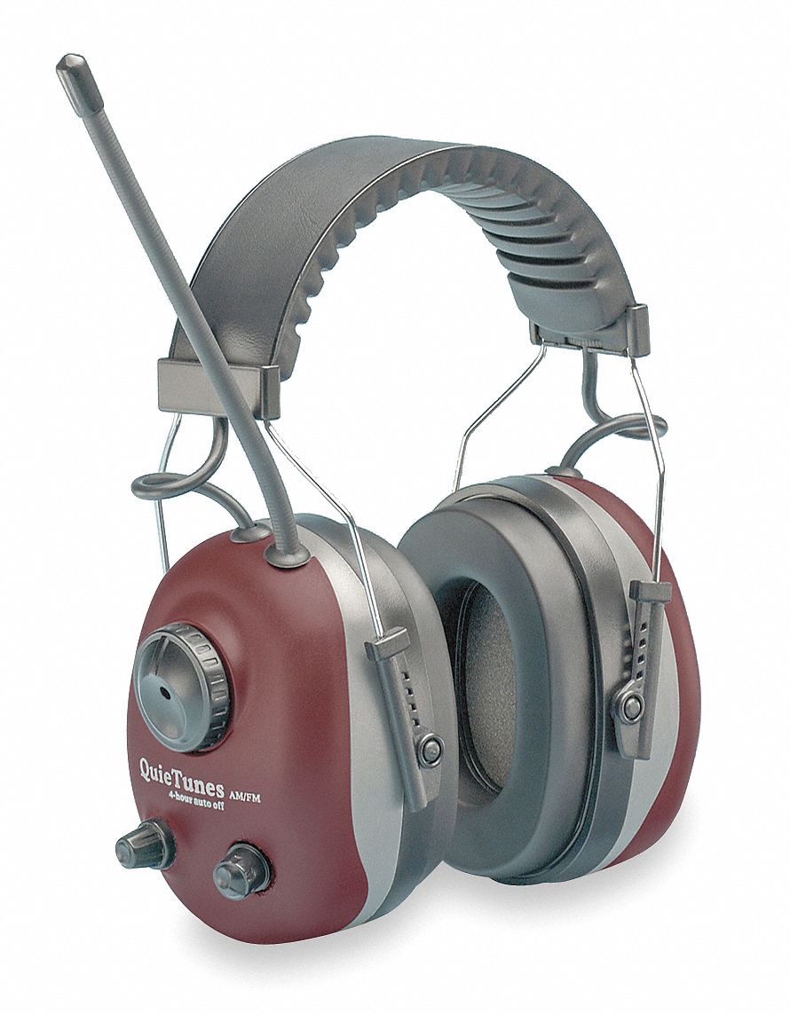 ELVEX Electronic Ear Muff, 22dB, OvertheHead Grainger