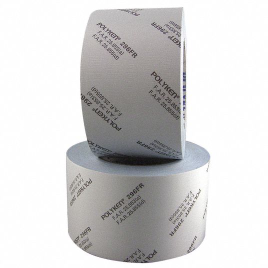 Polyken White Fire Retardant Duct Tape