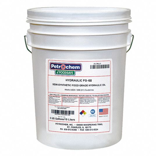 Petrochem, Hydraulic Fg, 5 Gal, Hydraulic Oil - 3nll5