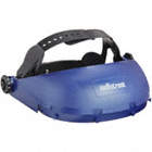 HEADGEAR, SINGLE CROWN, RATCHET, NYLON, BLUE, X-LARGE, FOR USE WITH FACESHIELD VISOR