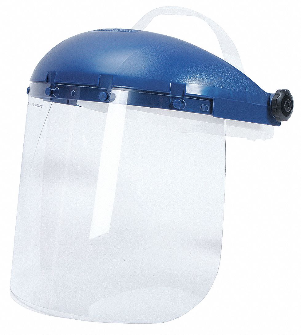 SELLSTROM Pin Lock Face Shield Assembly Clear Visor, Polycarbonate