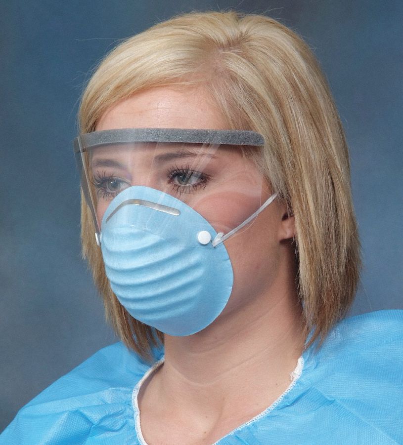 3NMG3 - Biosafety Mask Universal Blue PK25