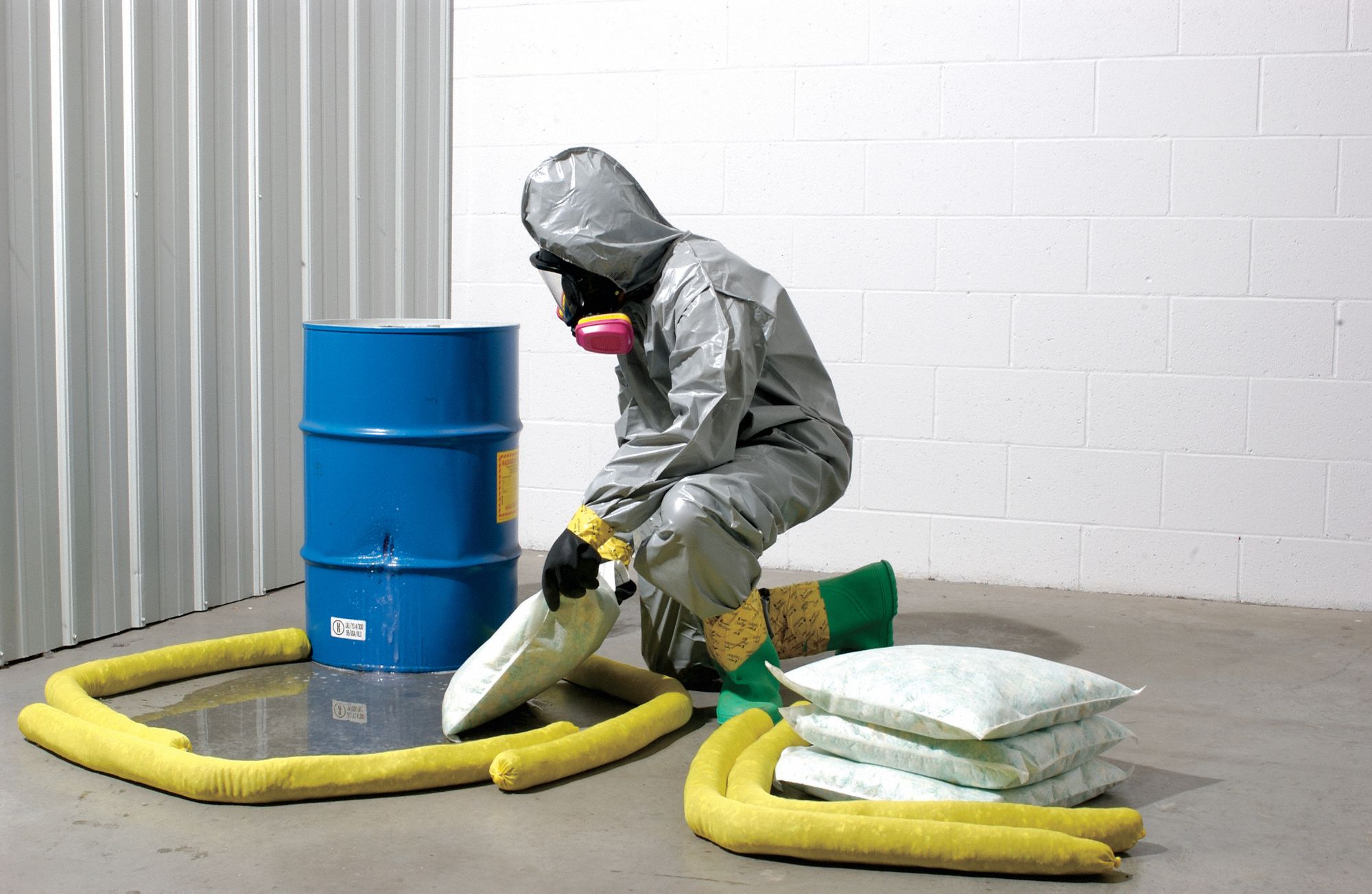 Absorb Sock, Chem/Hazmat, 10ft L, PK6