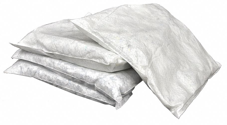 Absorbent Pillow, Chem/Hazmat, 18" L, PK10