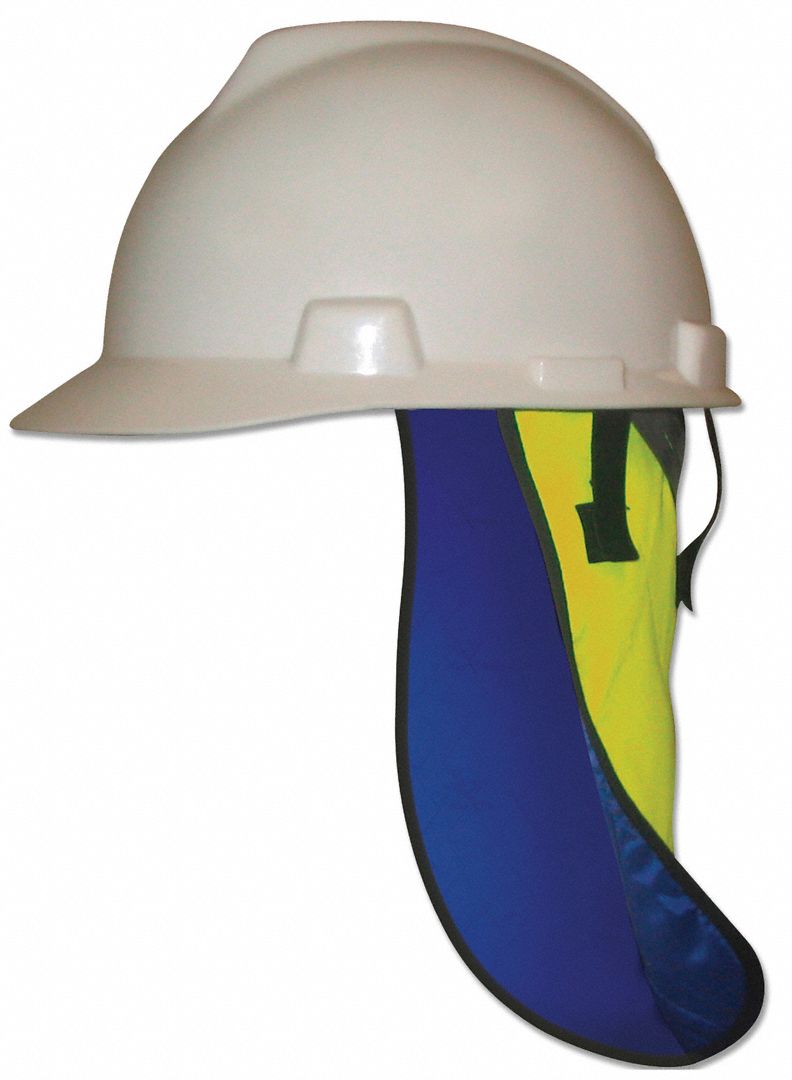 ERGODYNE Hard Hat Cooling Neck Shade - 3NMX6|12525 - Grainger