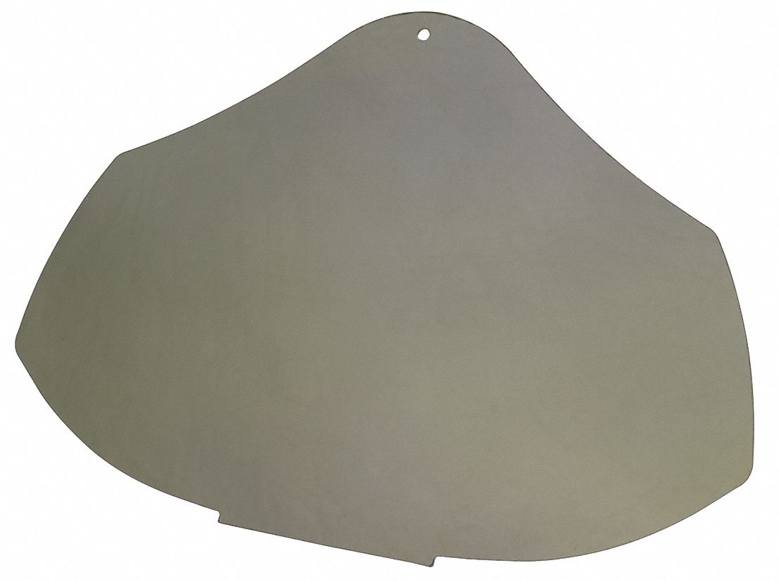 FaceShieldVisor Grn Uncoated PC