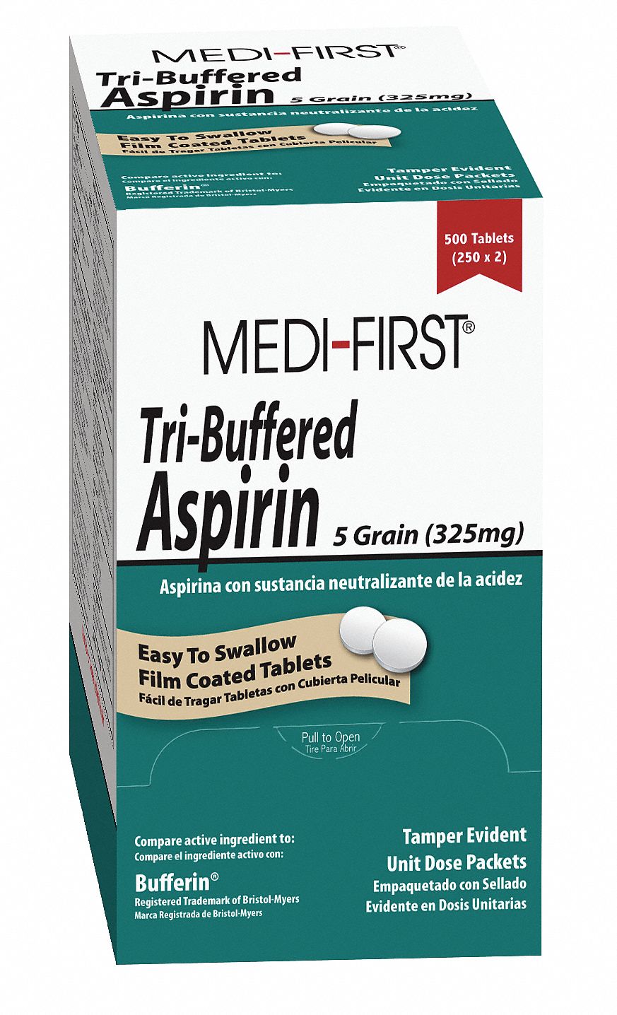 TriBuffered Aspirin, Aspirin Grainger
