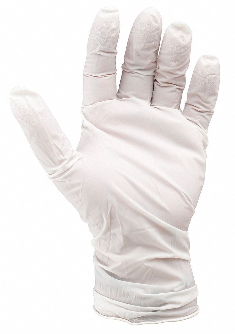 SHOWA Disposable Gloves ISO 5, NonSterile, 6 mil, Nitrile, M ( 8