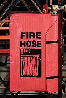 3NRF9 - Fire Hose Cover 17 In.L 5-1/4 In.W Red