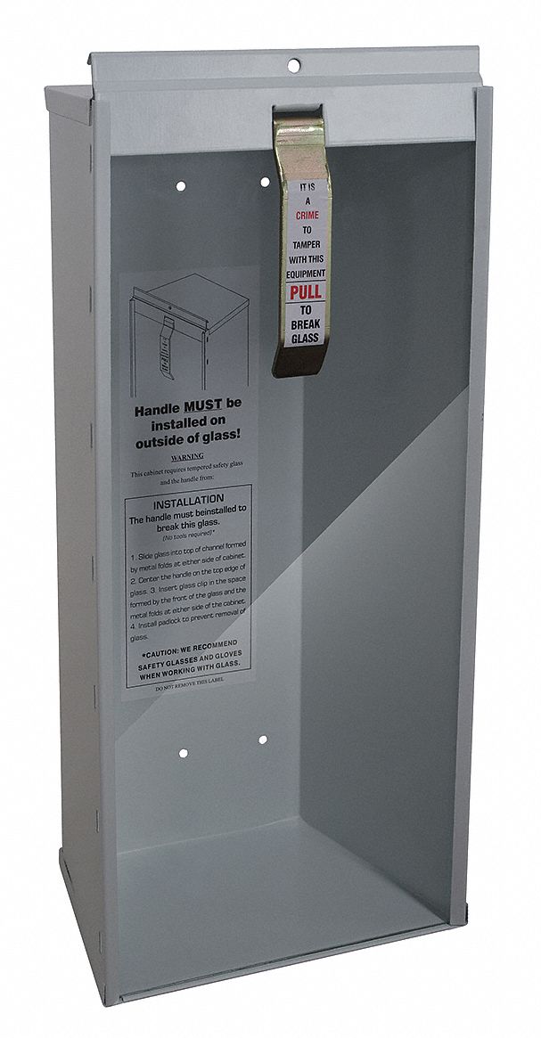 3NRH2 - Fire Extinguisher Cabinet 10 lb White