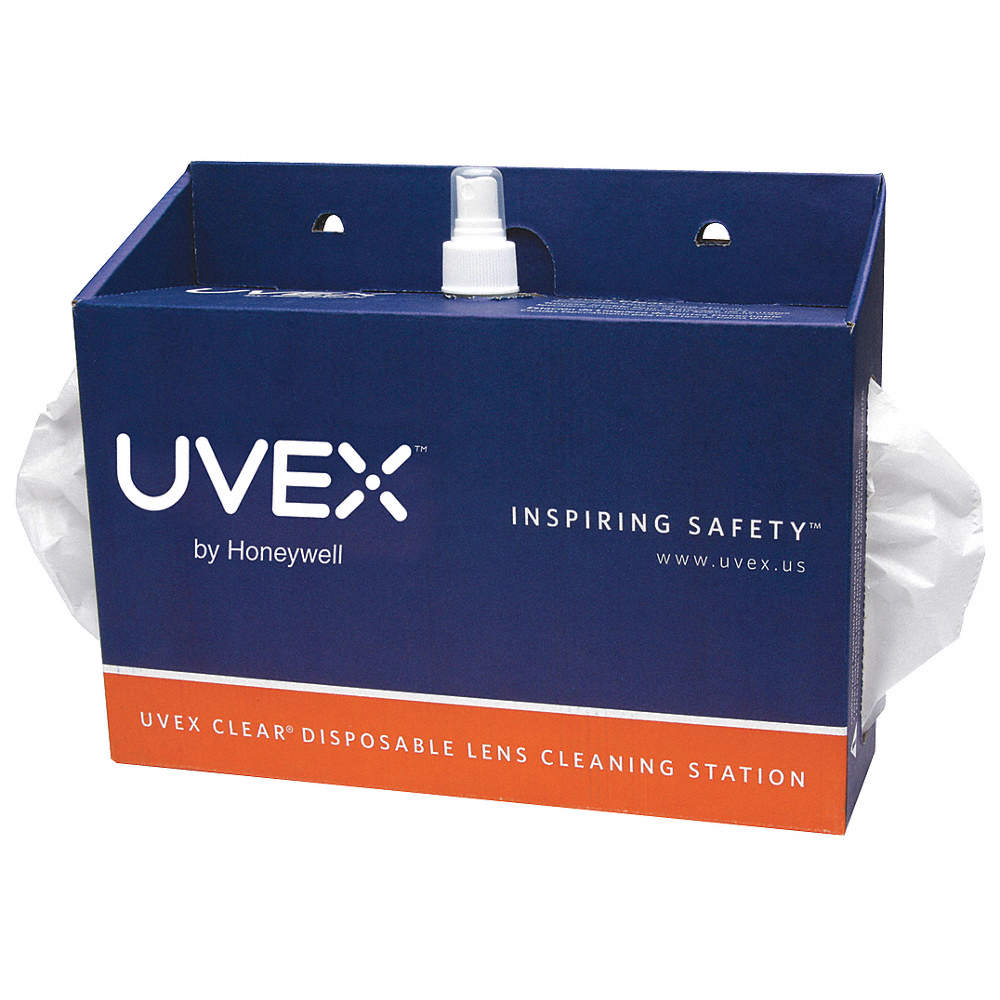 Gafas de lente UVEX 9991-000 tejidos de limpieza para estación de limpieza paquete de 450 