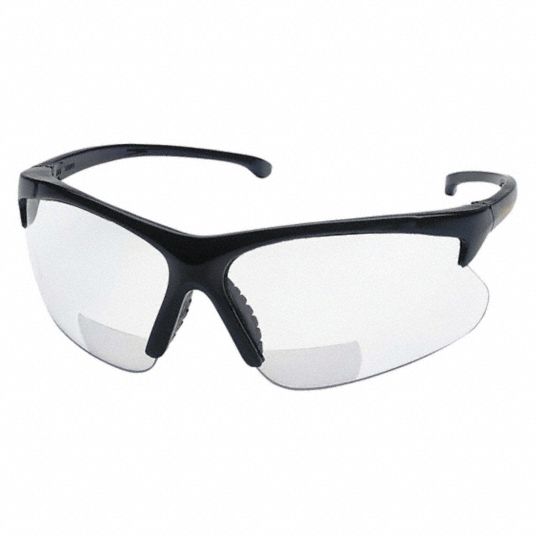 KLEENGUARD Bifocal Safety Reading Glasses: Anti-Scratch, Wraparound ...