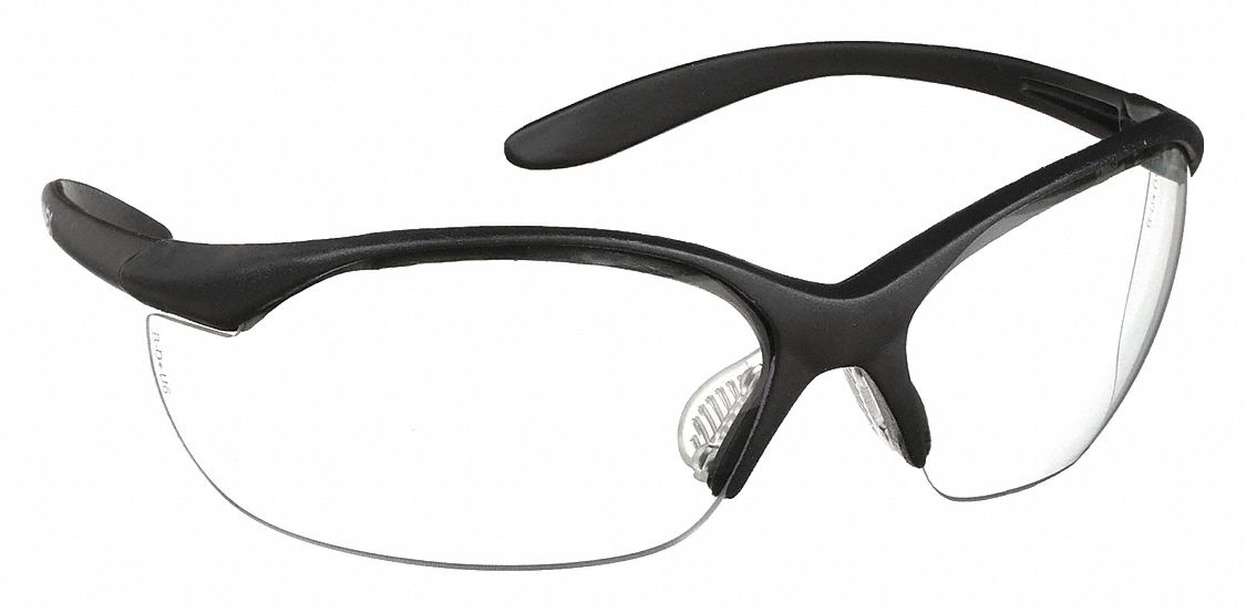 HONEYWELL UVEX, Wraparound Frame, Half-Frame, Safety Glasses - 3NTL6 ...