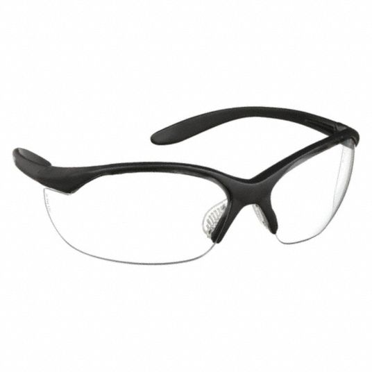 HONEYWELL UVEX, Wraparound Frame, Half-Frame, Safety Glasses - 3NTL6 ...