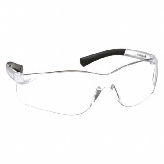 MCR SAFETY, Anti-Scratch, No Foam Lining, Safety Glasses - 3NTZ2|BK110 ...
