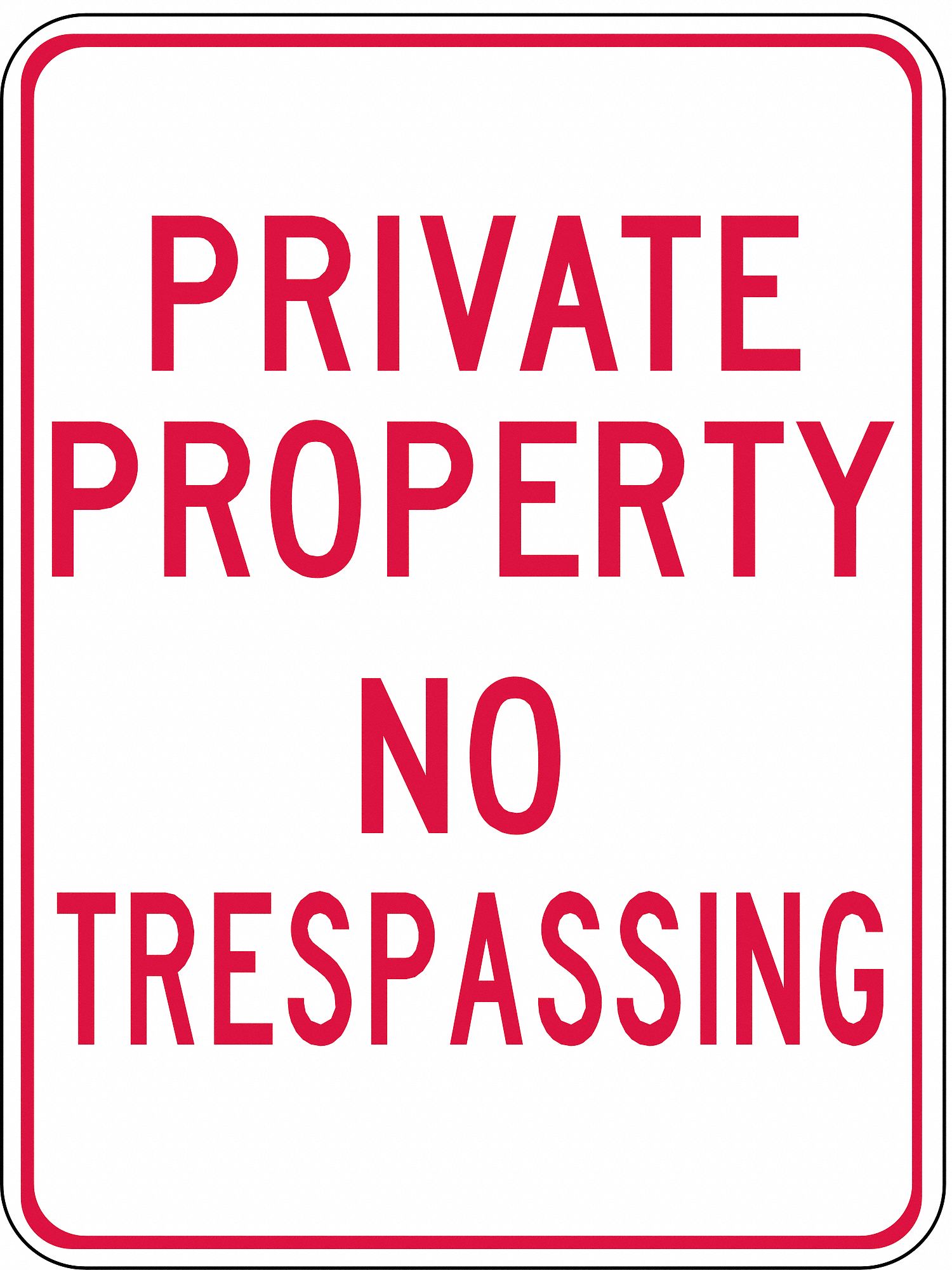 TRAFFIC SIGN, ALUMINUM, RECTANGLE, ENGLISH, 12 X 8 IN