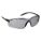 SAFETY GLASSES, HALF-FRAME, WRAPAROUND, PC, ANTI-SCRATCH, GREY/TSR GREY, CSA Z94.3, M, UNISEX