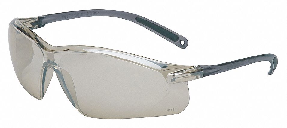 Honeywell Uvex A700 Scratch Resistant Safety Glasses Indoor Outdoor Silver Mirror Lens Color