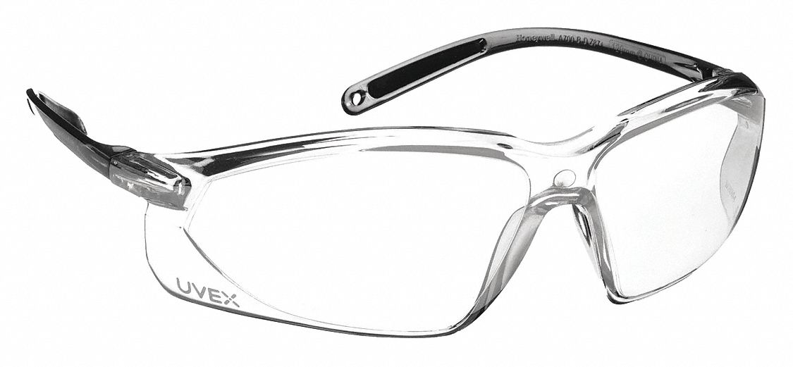 Honeywell Uvex A700 Scratch Resistant Safety Glasses Indoor Outdoor Silver Ebay