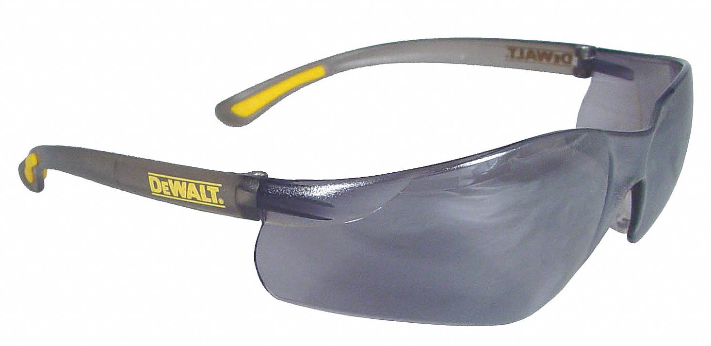 DEWALT Contractor Pro® ScratchResistant Safety Glasses , Silver Mirror