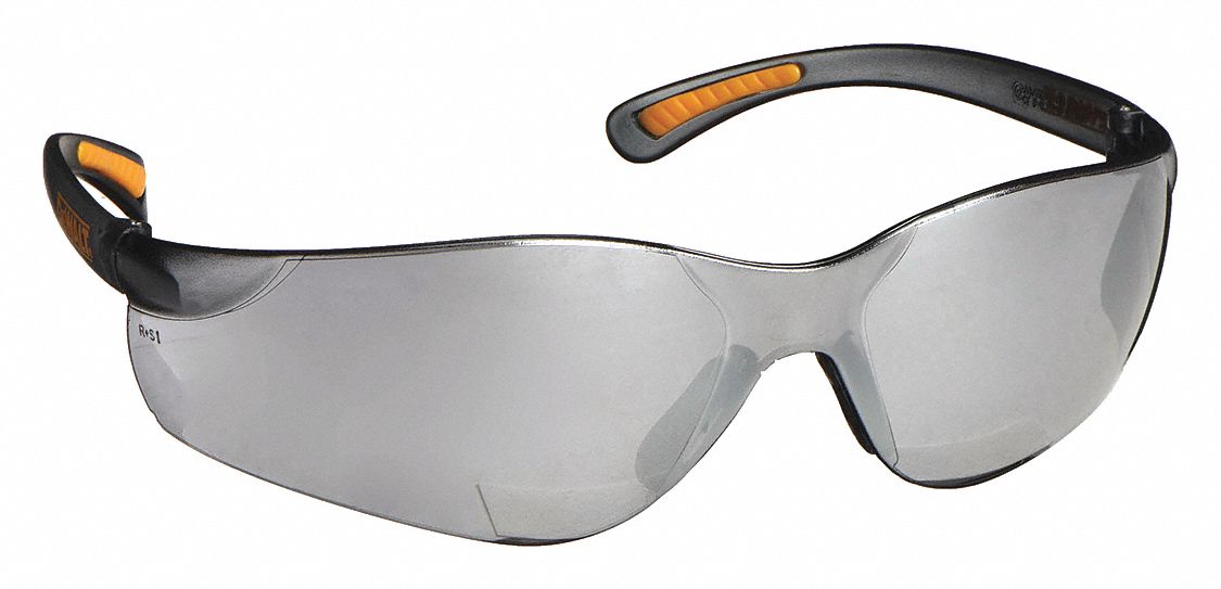 Safety Glasses, Silver Mirror