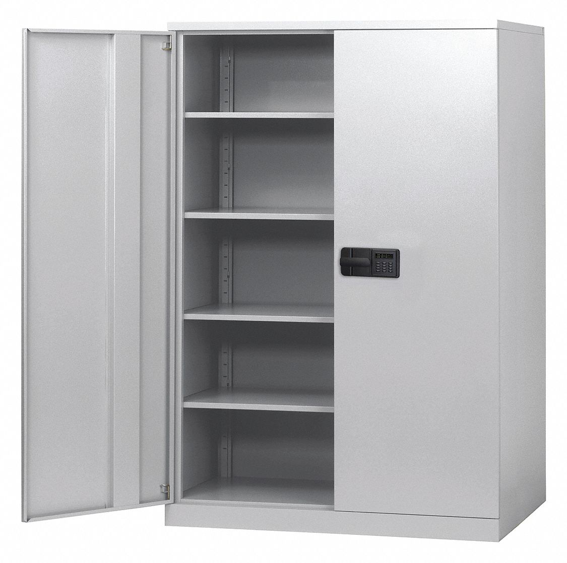 SANDUSKY Commercial Storage Dove Gray, 78 in H X 48 in W X 24