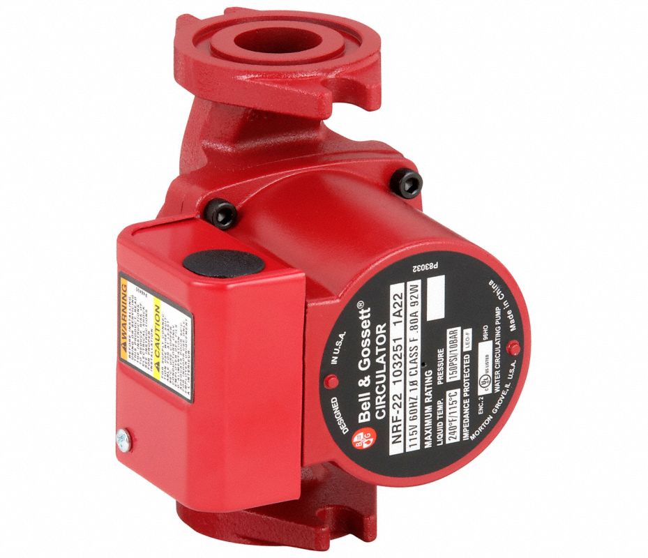 Bell & Gossett 103417 Single-Phase Circulating Pump – OEM Replacement Part, Made In USA