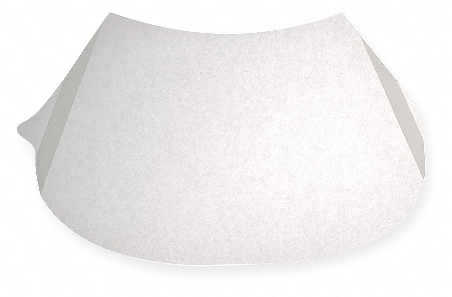 COUVRE-LENTILLES, PELLICULE DE POLYESTER, TRANSPARENT, 12 X 6 PO, POUR MASQUES INTÉGRAUX NORTH