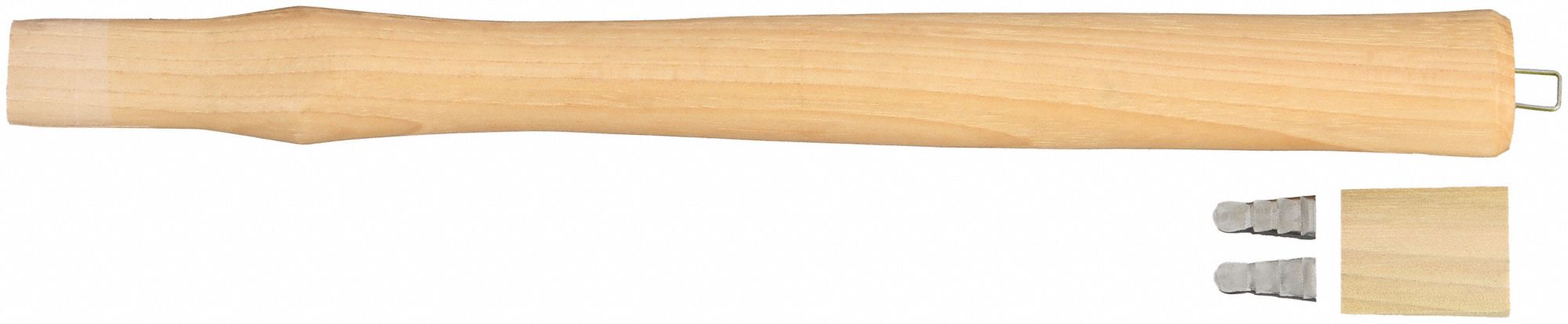 Replacement Handle: For 3 lb Max Head Wt, For 1 1/4 in Eye Opening Lg, For Flat Oval Eye Shape