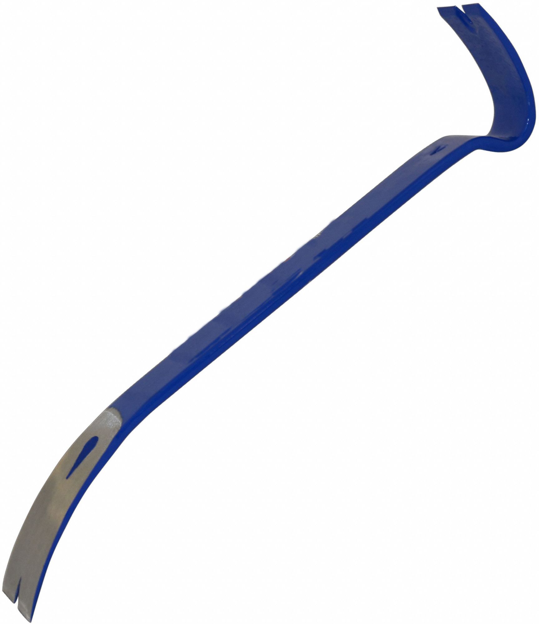 VAUGHAN Rolling Head Pry Bar Double Claw End, 15 in Overall Lg, 1/2 in