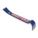 ROLLING HEAD PRY BAR, DOUBLE CLAW END, 15 IN OVERALL L, 1/2 IN BAR W, 2 IN END W