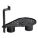 PUMP STAND, ABS, 2 1/2 IN H FROM FLOOR TO PLATFORM, 130 ° F MAXIMUM MEDIA TEMPERATURE